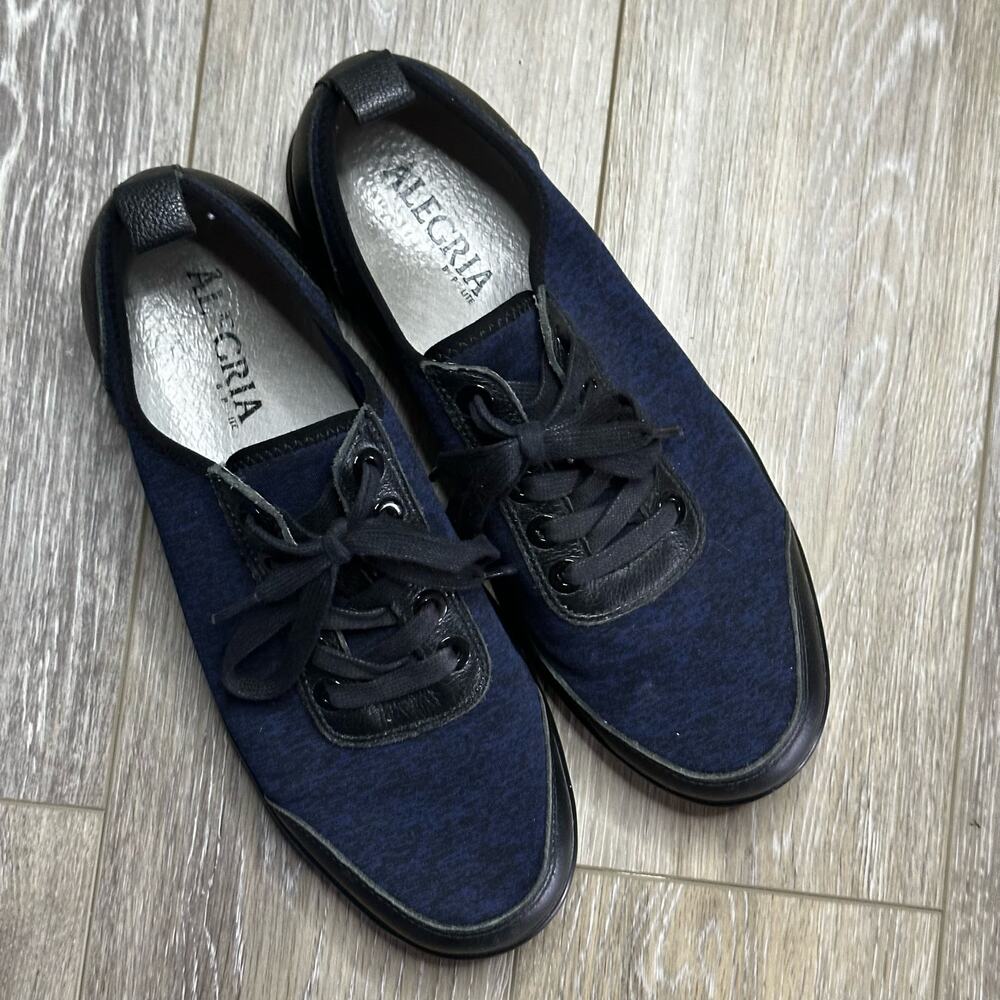 Alegria Men's Stretcher Electric Blue Sneakers Size 42 9